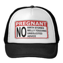 PREGNANT WARNING HATS