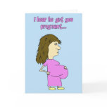 Pregnant With His Child Cards