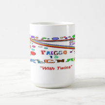 Pregnant With Twins Coffee Mug