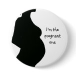 Pregnant Woman Silhouette - Pregnant One buttons