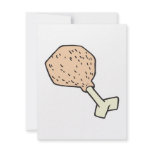 prehistoric drumstick invitations
