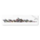Prehistoric Pals Sticker bumper stickers