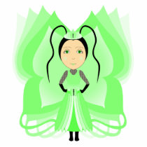 Prehnite Butterfly Princess