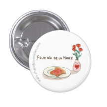 Prendedor del Día de la Madre Button