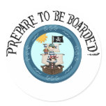 Prepare to be Boarded Pirates stickers