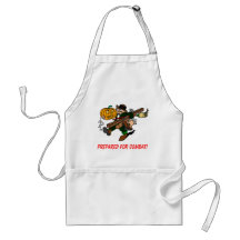 Prepared for Combat! apron