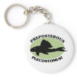 Preposterous Plecostomus keychains