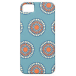 Preppy arabesque polka dot dots tribal pattern iPhone 5 cover