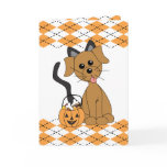 Preppy Puppy Halloween cards