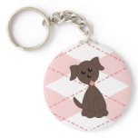 Preppy Puppy Key Chains