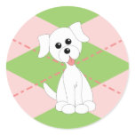 Preppy Puppy stickers