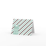 Preppy Striped Class of 2010 Note Card