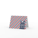 Preppy Striped Class of 2011 Note Card