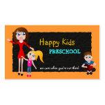 Preschool Grade School Teacher Business Cards