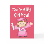 Preschool / Kindergarten Girl Graduation cards