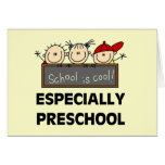 Preschool School is Cool Tshirts and Gifts Greeting Cards