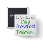 Preschool Teacher Button