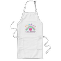 Preschool Teacher Rainbow Aprons