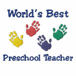 Preschool Teacher Tees - Customisable embroidered shirts