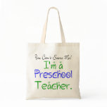 Preschool Teacher Tote bags