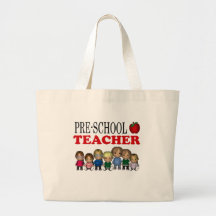 PRESCHOOL TEACHER TOTE BAG