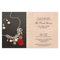 Present new luxury product elegant pink invitation
