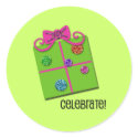 Present stickers