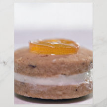 Presentation of Pastry with jelly Flyers