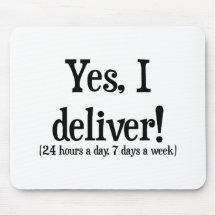 Presents for Midwives & OBs Mouse Mats