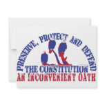 Preserve, Protect and Defend the Constitution invitations