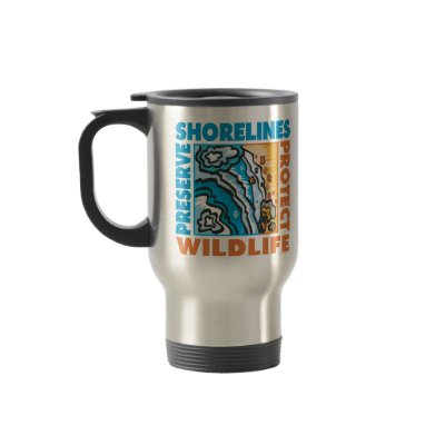 Preserve Shorelines - Protect Wildife Coffee Mug by GreenNeighborWater