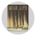 Preserve Wild life stickers