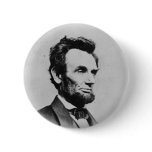 President Abraham Lincoln by Mathew B. Brady Button