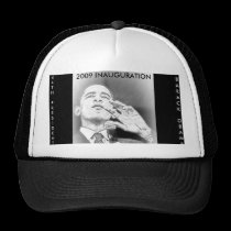 PRESIDENT BARACK OBAMA, 2009 INAGURATION hats
