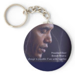 President Barack Obama 2009 Key Chains