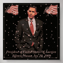 President Barack Obama 2009 poster