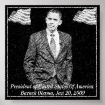President Barack Obama 2009 poster