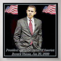 President Barack Obama 2009 poster