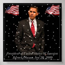 President Barack Obama 2009 poster