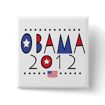 President Barack Obama 2012 Gear Buttons