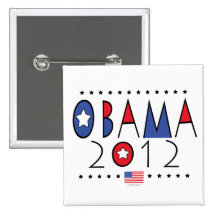 President Barack Obama 2012 Gear Buttons