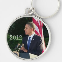 President Barack Obama 2012 Key Chain
