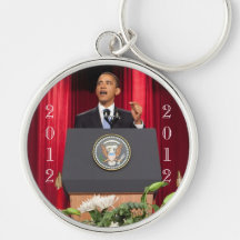 President Barack Obama 2012 Keychain