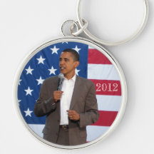 President Barack Obama 2012 Keychains