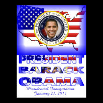 President Barack Obama 2013 Inauguration posters