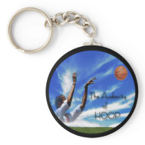 PRESIDENT BARACK OBAMA AUDACITY OF HOOP KEYCHAIN