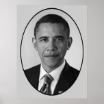 President Barack Obama -- Black and White posters
