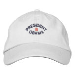 PRESIDENT BARACK OBAMA HAT EMBROIDERED HATS