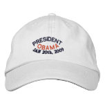 PRESIDENT BARACK OBAMA INAUGURATION embroidered hats