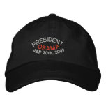 PRESIDENT BARACK OBAMA INAUGURATION HAT EMBROIDERED HAT